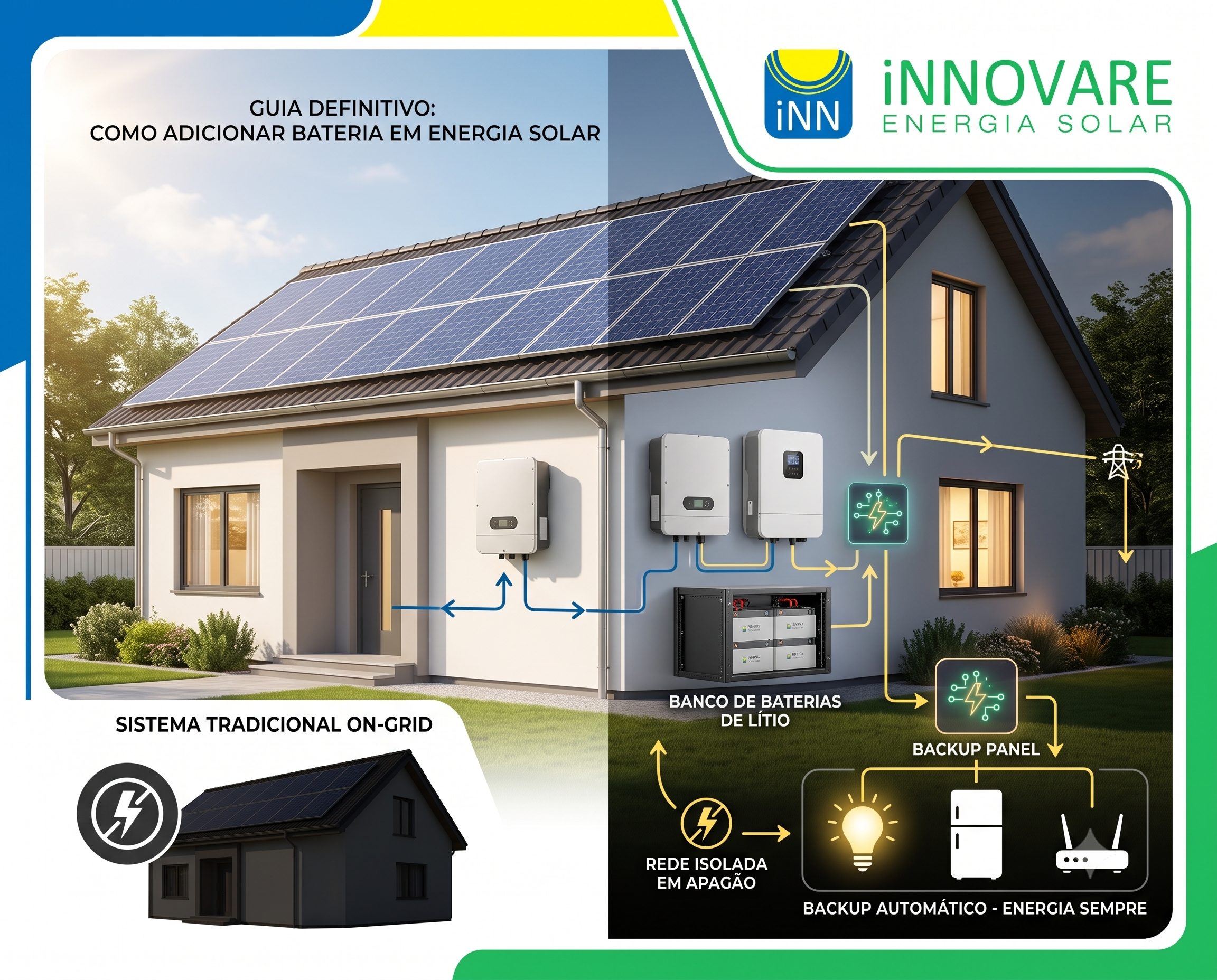 retrofit de sistema fotovoltaico